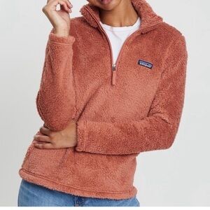 Patagonia Los Gatos Fuzzy Pullover Sz: Large Burnt Orange